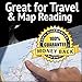 Book Light for Reading in Bed at Night | Best Amber LED Clip Lamp with 3 Levels of Brightness | USB Rechargeable | for Books, eReaders, Adults & Kids (Black)