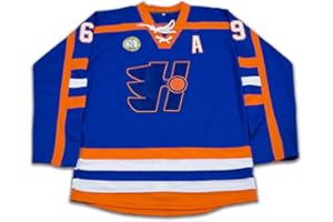 borizcustoms Doug Glatt Halifax Hockey Jersey Includes EMHL and A Patches Stitch