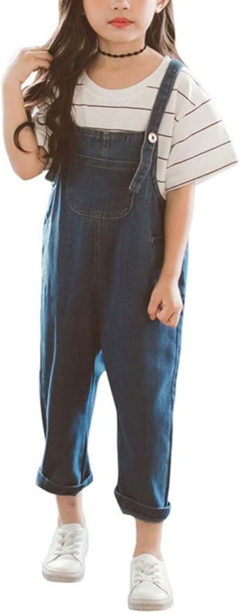 jean overall jumpsuit