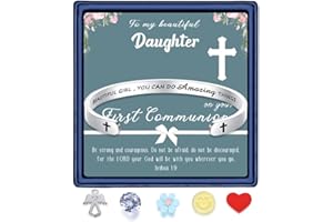 SAM & LORI Confirmation Gifts/First Communion Gifts-Bracelet for Goddaughter Daughter Niece Granddaughter