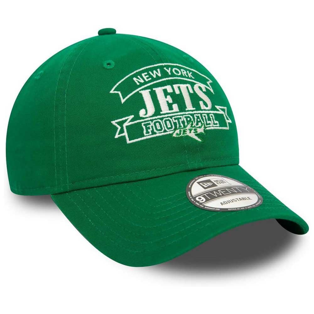 New Era Adult's 9Twenty Retro NFL New York Jets Baseball Cap Hat Dark Green