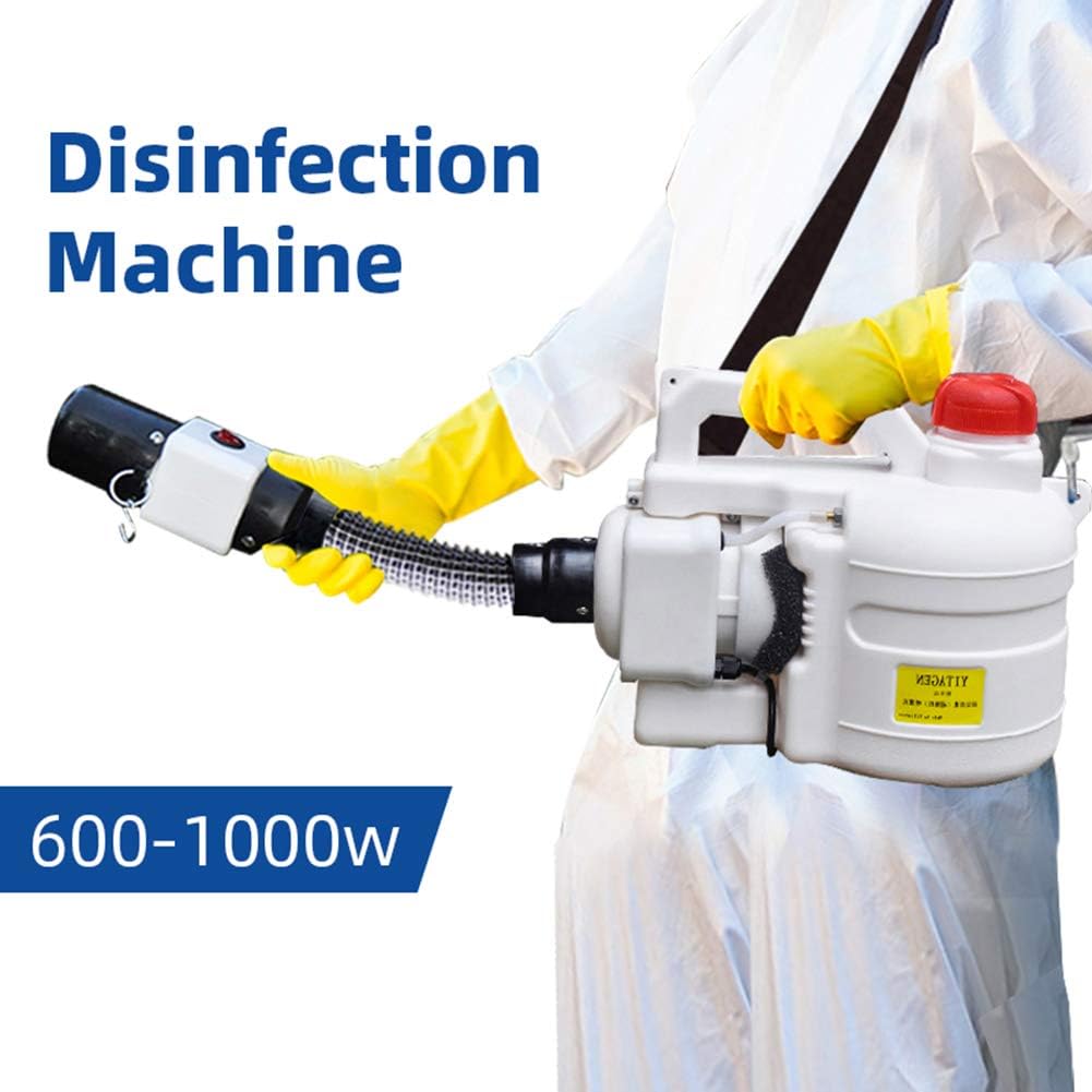 Gtest 5L Electric ULV Sprayer Portable Cold Fogger Machine Disinfection Machine for Hospitals Home Ultra-Low Capacity Spray Machine