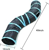 Bemodst S-Type Cat Tunnel 2/3/4/5 Way Collapsible Interactive Maze view 5