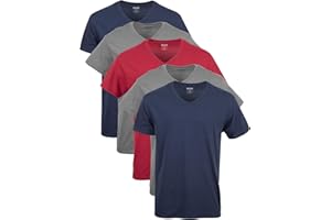 Gildan Men’s Assorted Standard V-Neck T-Shirts MultipackUnderwear