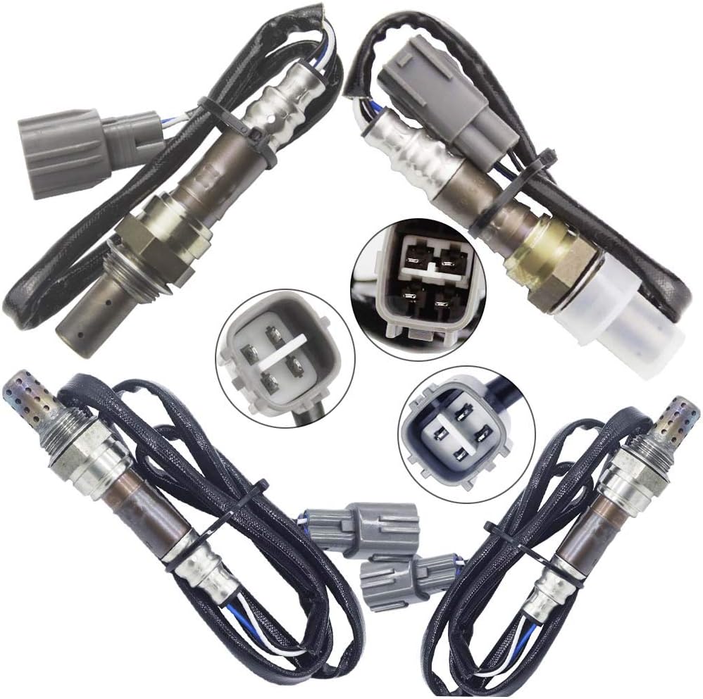 Sangyue 4x Oxygen O2 Sensor for 2001 2002 2003 Toyota RAV4