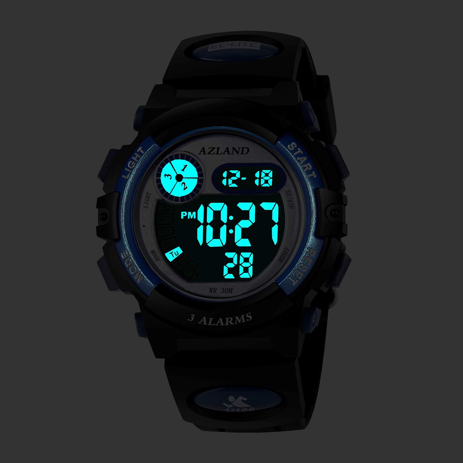 azland sports wristwatch for kids