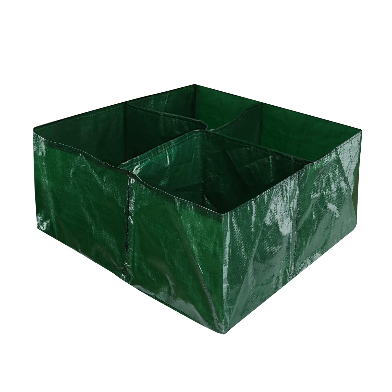 Lychee Plant growing bags, breathable garden beds, suitable for growing a wide range of flowers as well as vegetables (1, 60x60x25 cm)