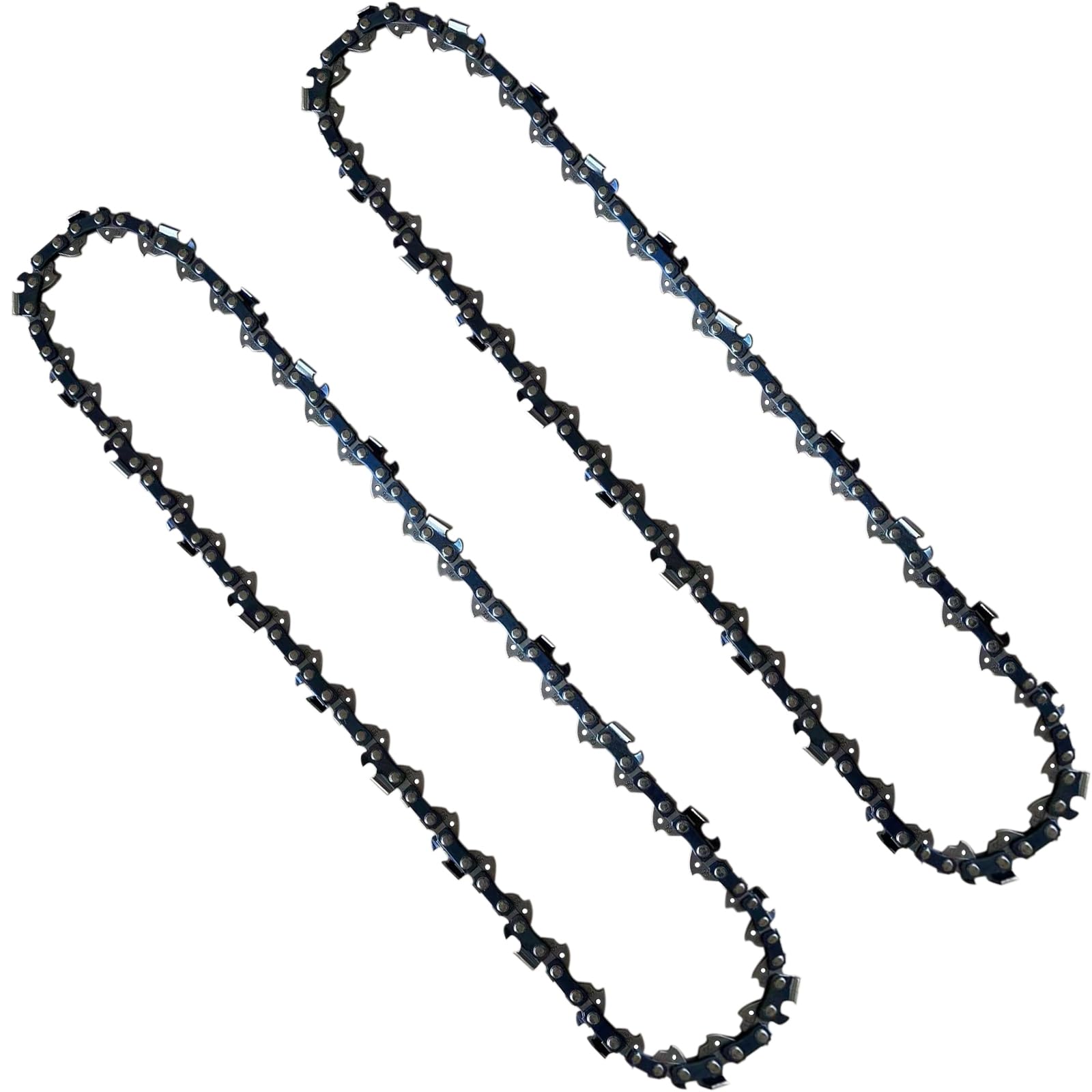 Opuladuo 2X 12 Inch (30 cm) Chainsaw Chains for Dewalt DCM565N, Replacement Chain Saw Chain fit Ryobi OCS1830-3/8" Pitch, .043"(1.1 mm) Gauge, 45 Drive Links