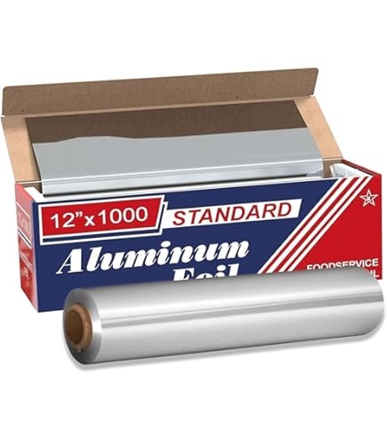 Amazon.com: Ox Plastics Standard Premium Aluminum Foil | 12”x1000