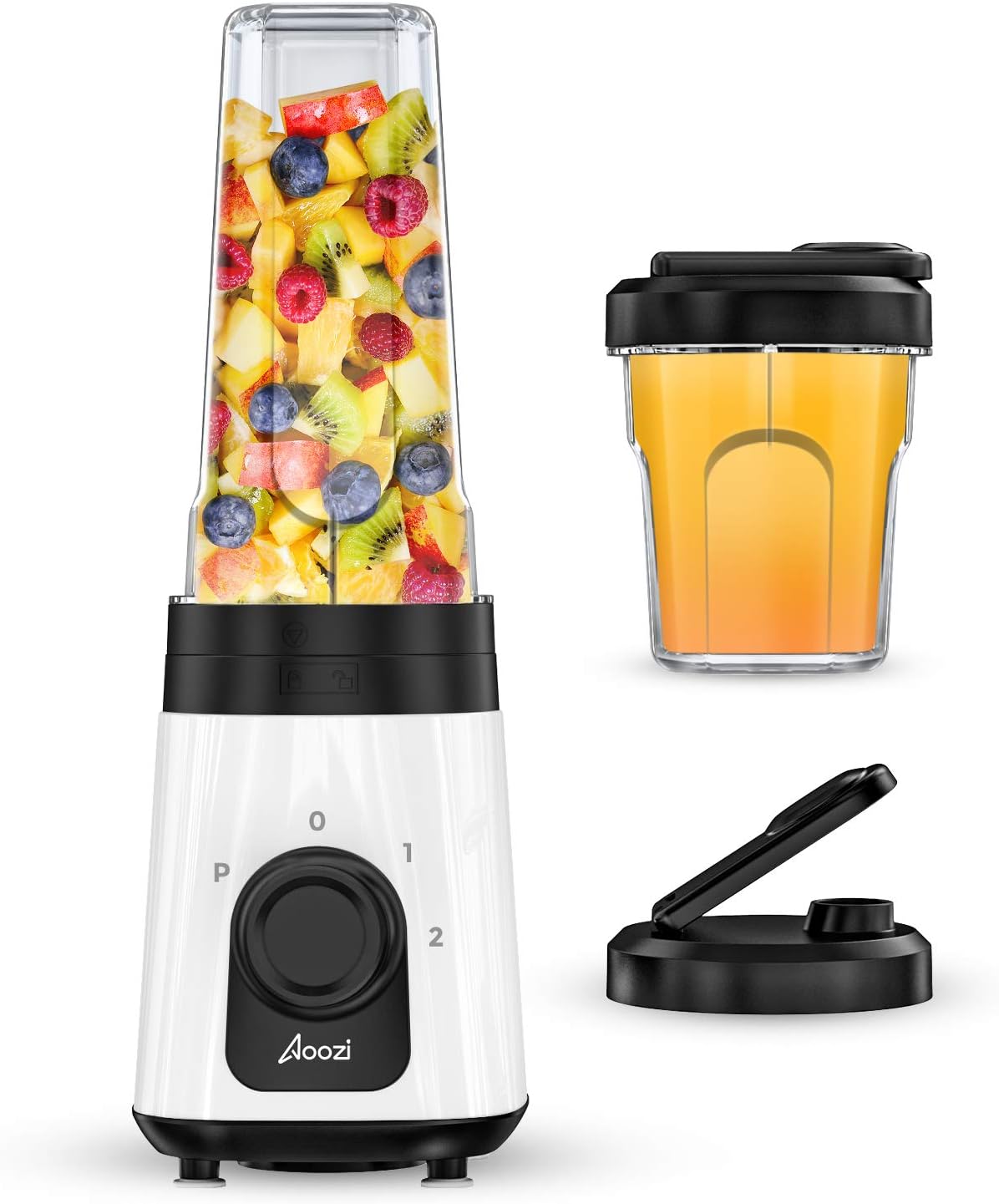 Personal Blender for Shakes and Smoothies, Single Serve Portable