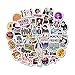 Stranger Things Stickers Pack(50 Pcs) Laptop and Water Bottle Decal Waterproof Vinyl Stickers for Teens, Girls, Women Skateboard Motorcycle Bicycle Mobile Phone Luggage Guitar DIY Decal