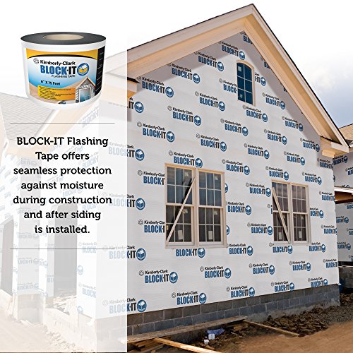 KimberlyClark 44171 BlockIt Straight Flashing Tape, Compatible with