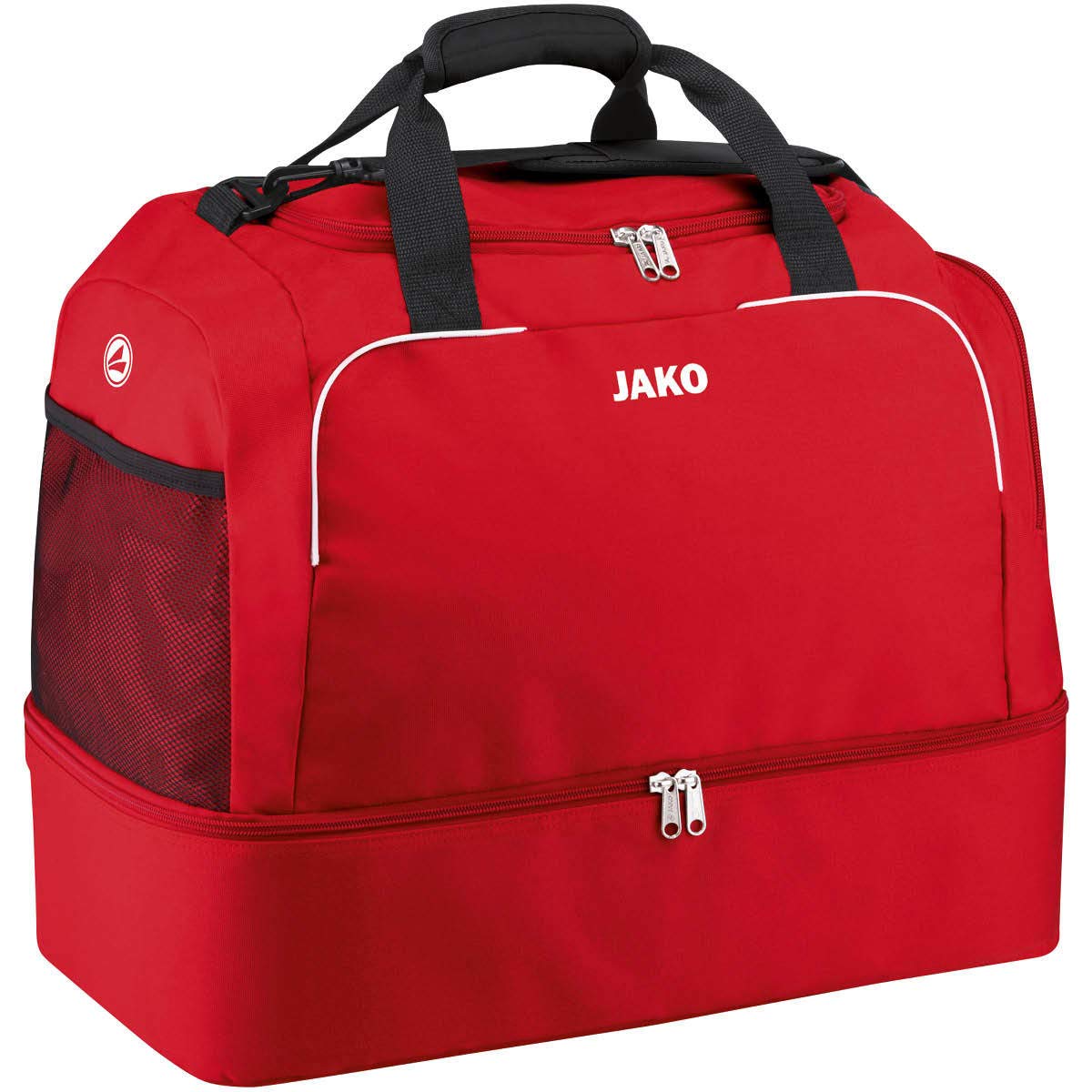 JAKO Classico Sports Bag with Bottom Compartment 38 cm 23 L Red