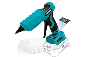 MONVICT Cordless Glue Gun for Makita 18V Battery, Upgraded 100W Digital Temperature Adjustable Handheld Electric Power Full S
