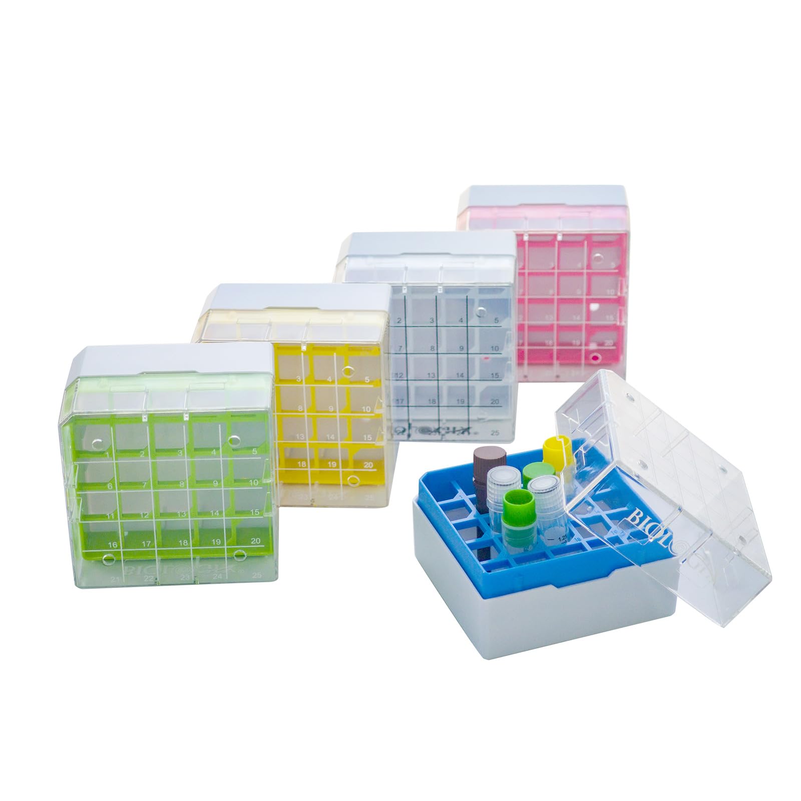 CryoKing Polycarbonate Cryoboxes for Sample