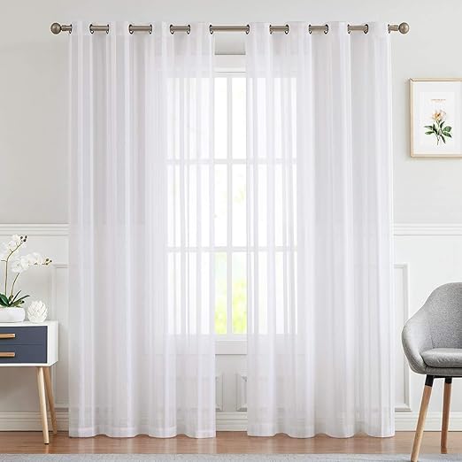 cortina paneles transparentes