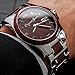 Original Grain Rosewood Men's Watch with Steel Band
