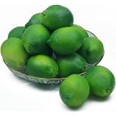 QNUIHYE 13 PCS Fake Limes Artificial Fruit Decor Fake Green Lemons Plastic Fruit Artificial Food for Display Faxu Lemon Limes Decorations for Home Kitchen Party Bowl Photography Prop(13 Green)