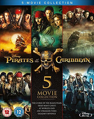 Amazon.com: Pirates of the Caribbean: 5-movie Collection [ 4K