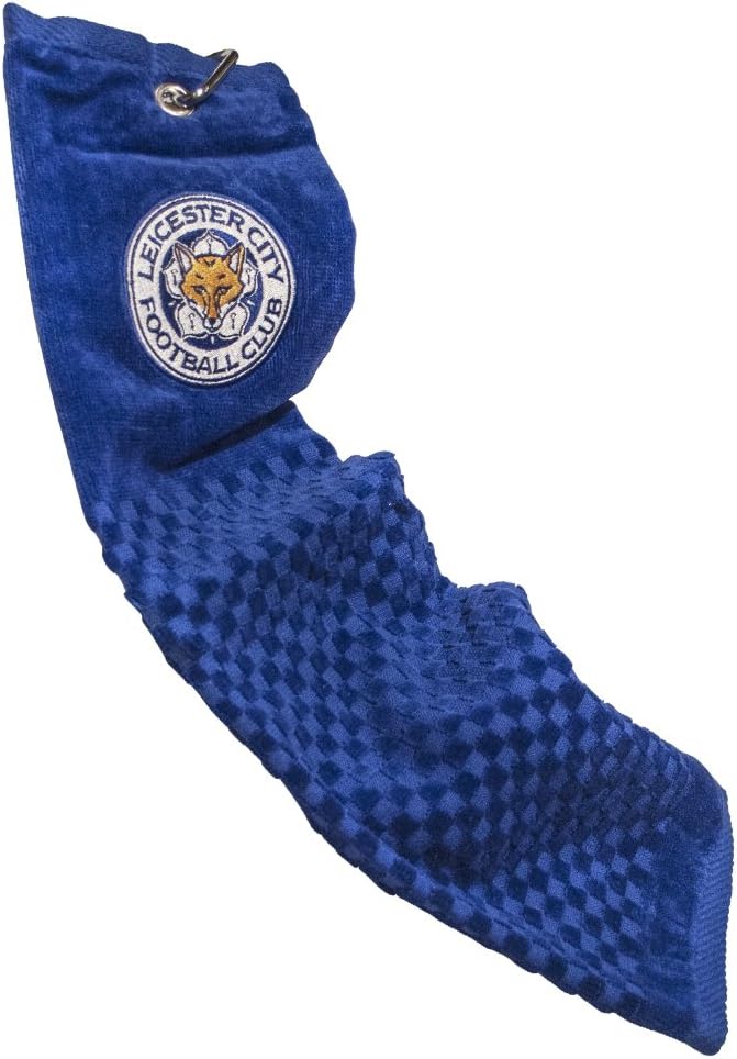 Leicester City Tri-fold Golf Towel - Blue