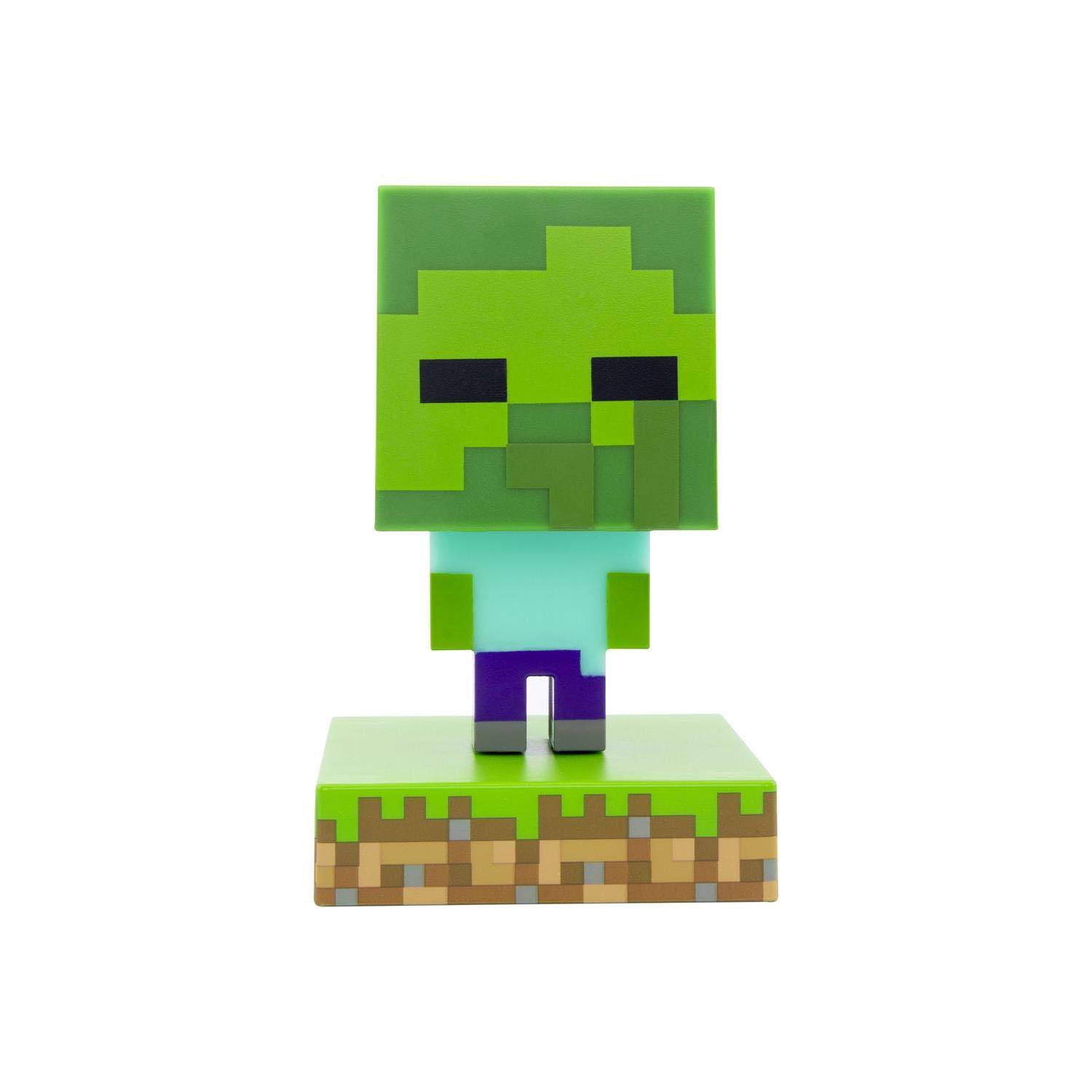 Paladone Minecraft Zombie Light - Officially Licensed Merchandise, Portable Night Light and Gaming Room Decor for Kids, Gift for Gamer, Battery Powered