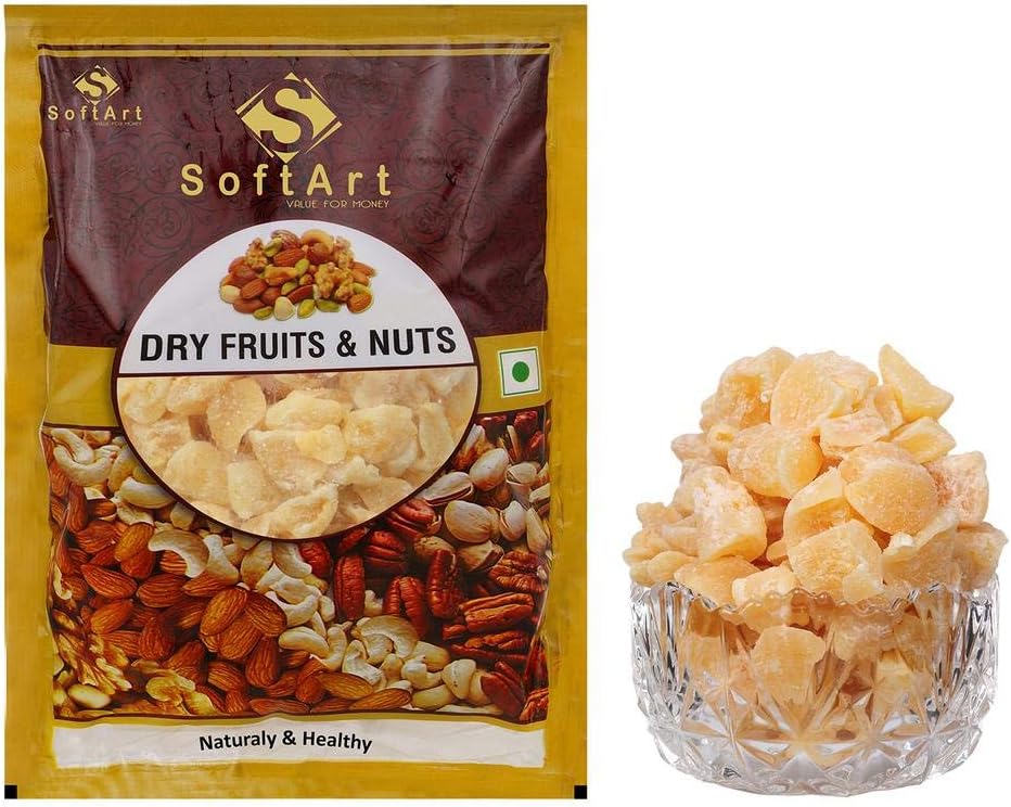 SoftArt 100% Natural Fresh Dried Ginger Candy (1000 Gram)