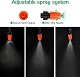 MIXC Drip Irrigation Kit 15M 50FT 1/4 Inch Tubing Water Saving Adjustable view 3