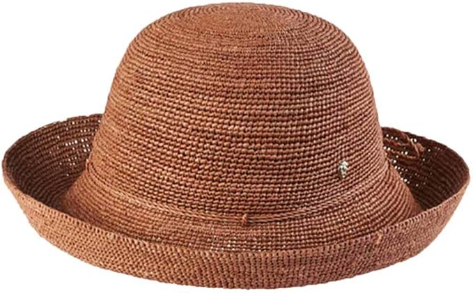 Amazon ヘレンカミンスキー Provence10 布バッグ付き スリランカ製 Dark Maple ハット 通販