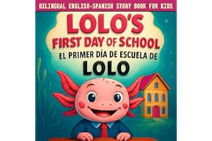 Bilingual English Spanish Story Book for Kids: Lolo’s First Day of School / El Primer Día de Escuela de Lolo: Bilingual Children’s Bedtime Story & ... Confidence (Lolo’s Bilingual Adventures)