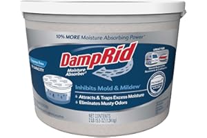 Wm Barr Damp Rid Fg50t 2 Lb Frangrance Free Hi-Capacity Moisture Absorbers