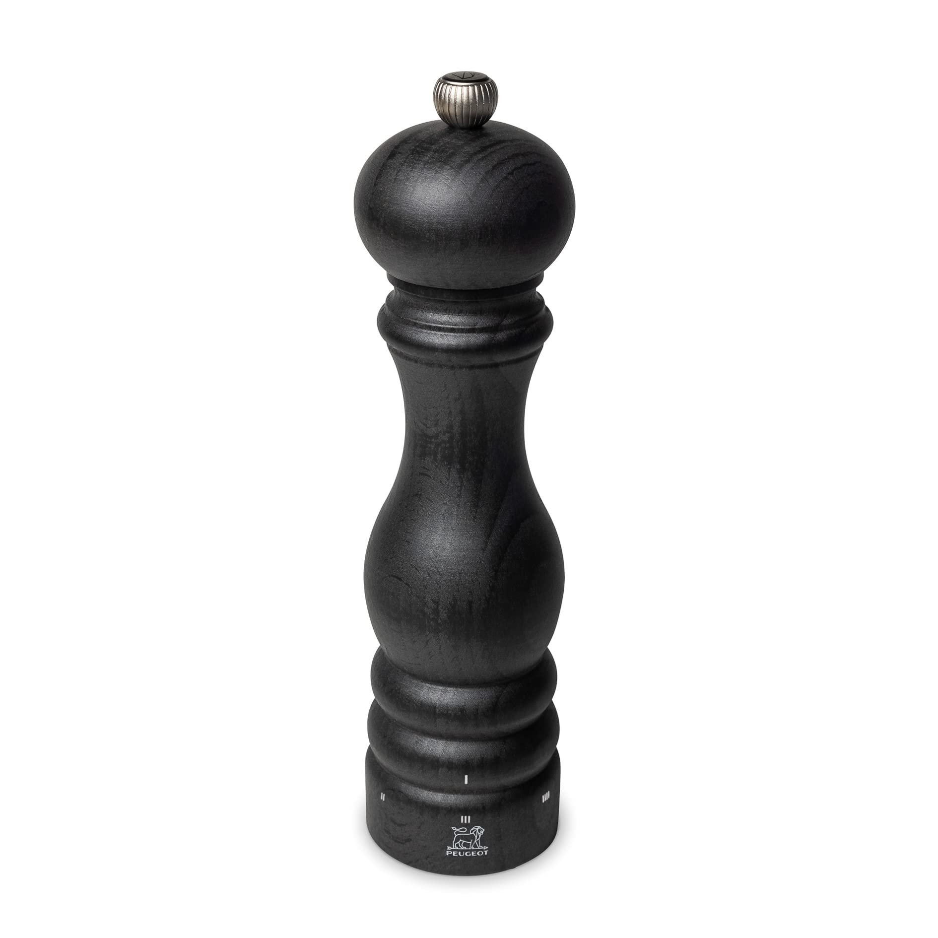 Photo 1 of Peugeot - Paris u'Select Manual Pepper Mill - Adjustable Grinder - Beechwood, Graphite Finish