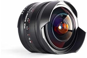 Brightin Star 7.5mm F2.8 Ultra Wide-Angle Fisheye Manual Focus APS-C Mirrorless Camera Lens, Fit for Sony Alpha ZV-E10, A7IV, A6400, A7II, A7SIII, A7III, A7C, A6600, A6100, A7RIV, A6000, A7RIII