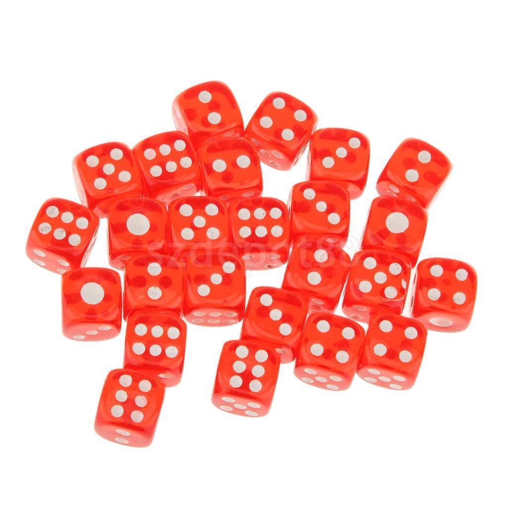 a W新作 送料無料 Playingおもちゃレッド Rpg Dゲームスポットダイスd6 D Sided Mm半透明six 12 X 25 B06xdphrgg 屋内遊具 Jobs Design Glory Com