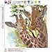 MXJSUA DIY 5D Diamond Painting Number Kits Round Drill Rhinestone Embroidery Cross Stitch Pictures Arts Craft Home Wall Decor 12x12In Two Giraffes