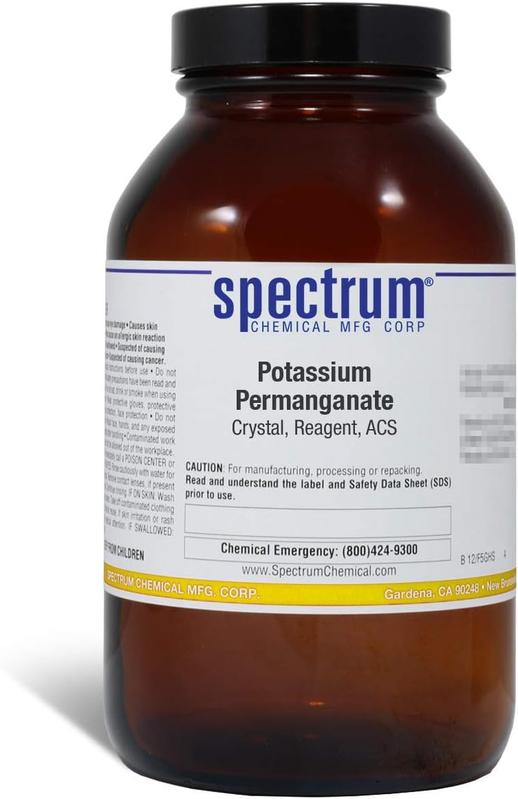 Spectrum Chemical Potassium Permanganate, Crystal, Reagent, ACS