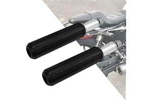 HDBUBALUS Motorcycle Rear Crash Bar Frame Sliders Frame Sliders Protector Fit for Harley Dyna 2006-2017 Sportster 2004-2022 B