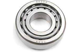 Bettomshin 1Pc 30204 Tapered Roller Bearing, 0.79inch Bore 1.85inch OD 0.6inch Thickness Cone and Cup Set, Deep Groove Ball Bearings for Replaced Trailer Bearing Kit (20x47x15.25mm)