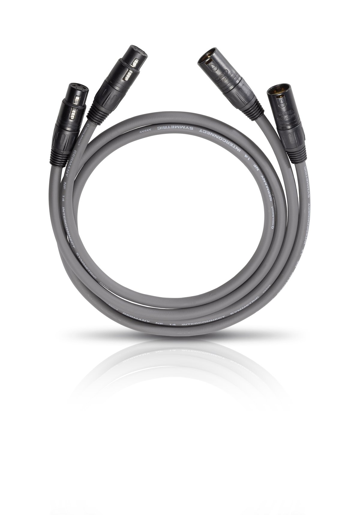 Oehlbach Master Set NF 14 Audio Cable with XLR Connectors (2x 5.0m)