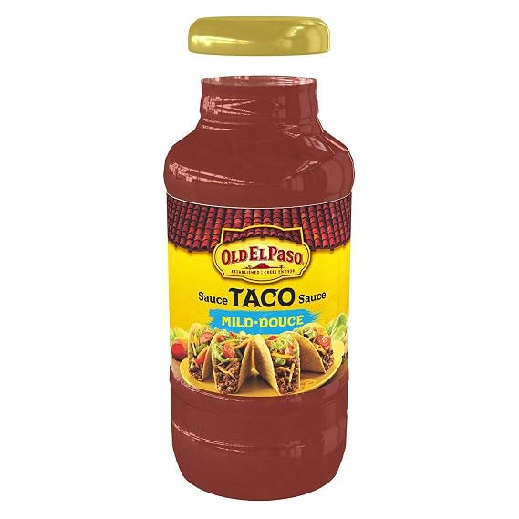 Old el paso Mild taco sauce (canada) 215ml (058300000213)