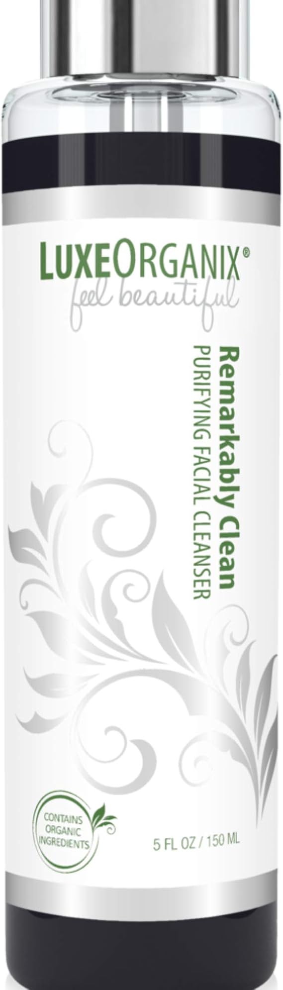 luxe organix facial wash