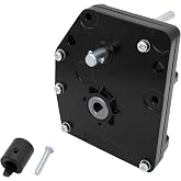 276602, RV Fifth Wheel Landing Gear Box Compatible with Lippert Venture, Universal Mount Aluminum Gearbox for Atwood, Pac-Rim and Stromberg Carlson Landing Gear Systems | Black, Replace# LG-179015