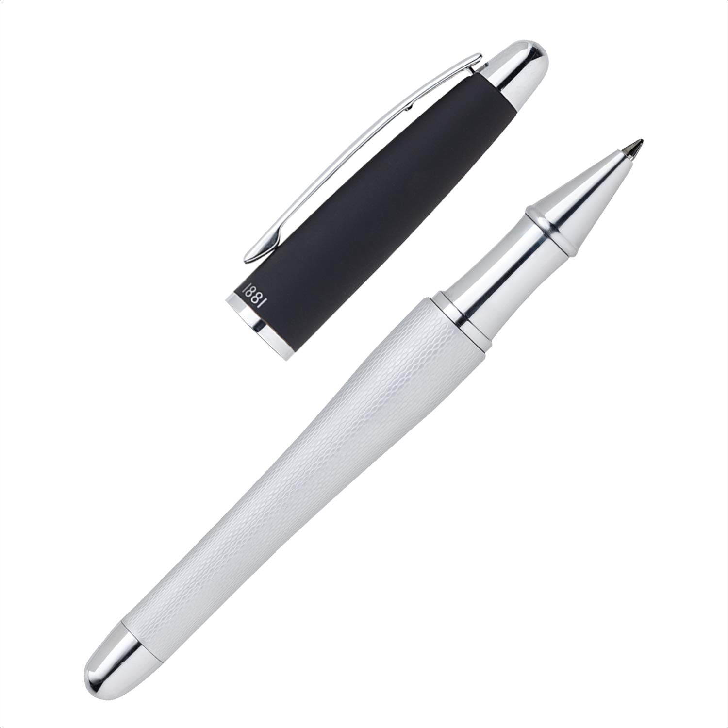 Cerruti 1881 Rollerball Pen Oat (Chrome)
