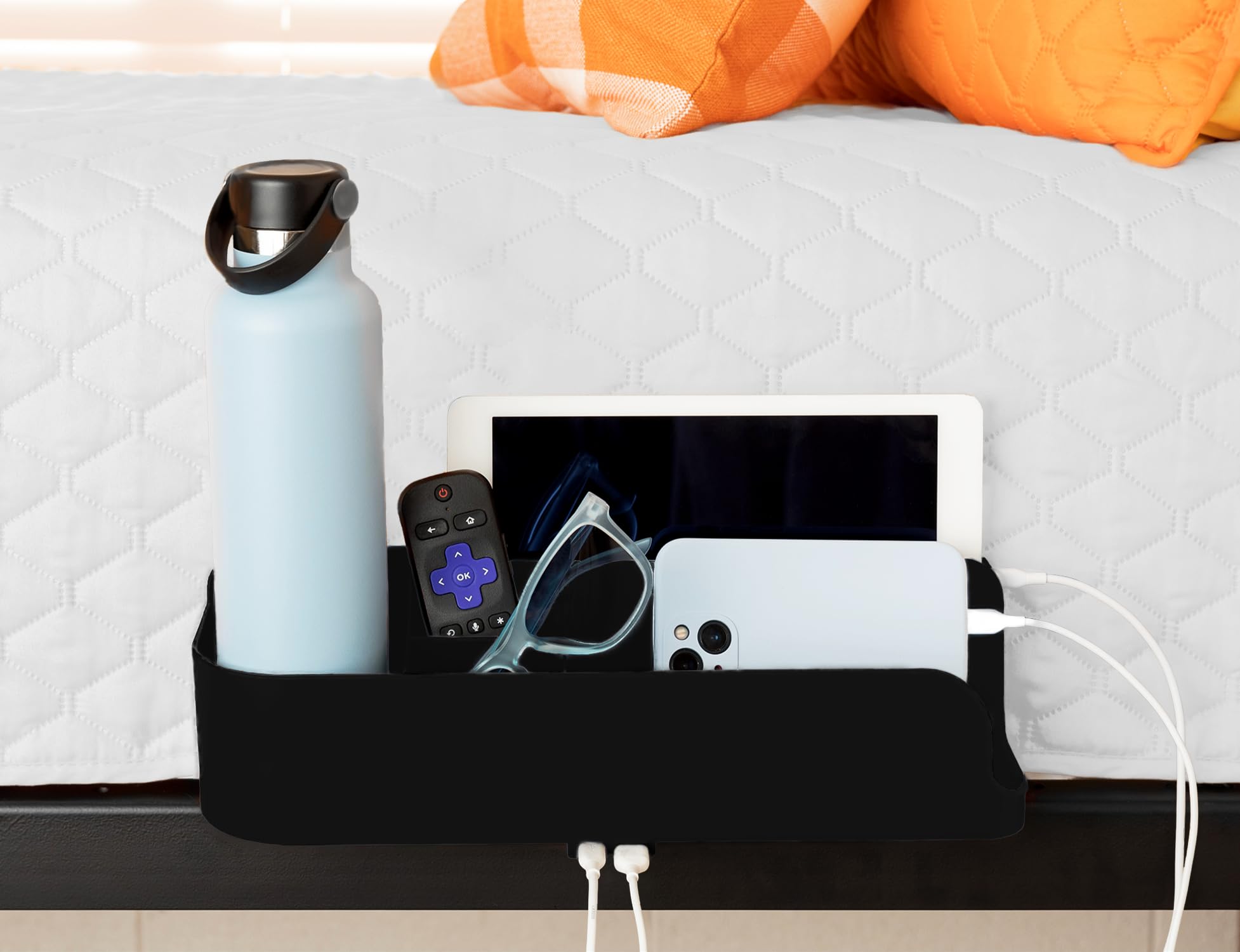 Photo 1 of Squirrel Black Bedside Caddy