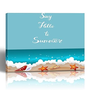 Amazon Emvencyキャンバスプリント絵画スクエア16 X 16インチsay