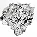 DreamerGO Cool Graffiti Stickers 60 Pieces Various Car Motorcycle Bicycle Skateboard Laptop Luggage Vinyl Sticker Graffiti Laptop Luggage Decals Bumper Stickers
