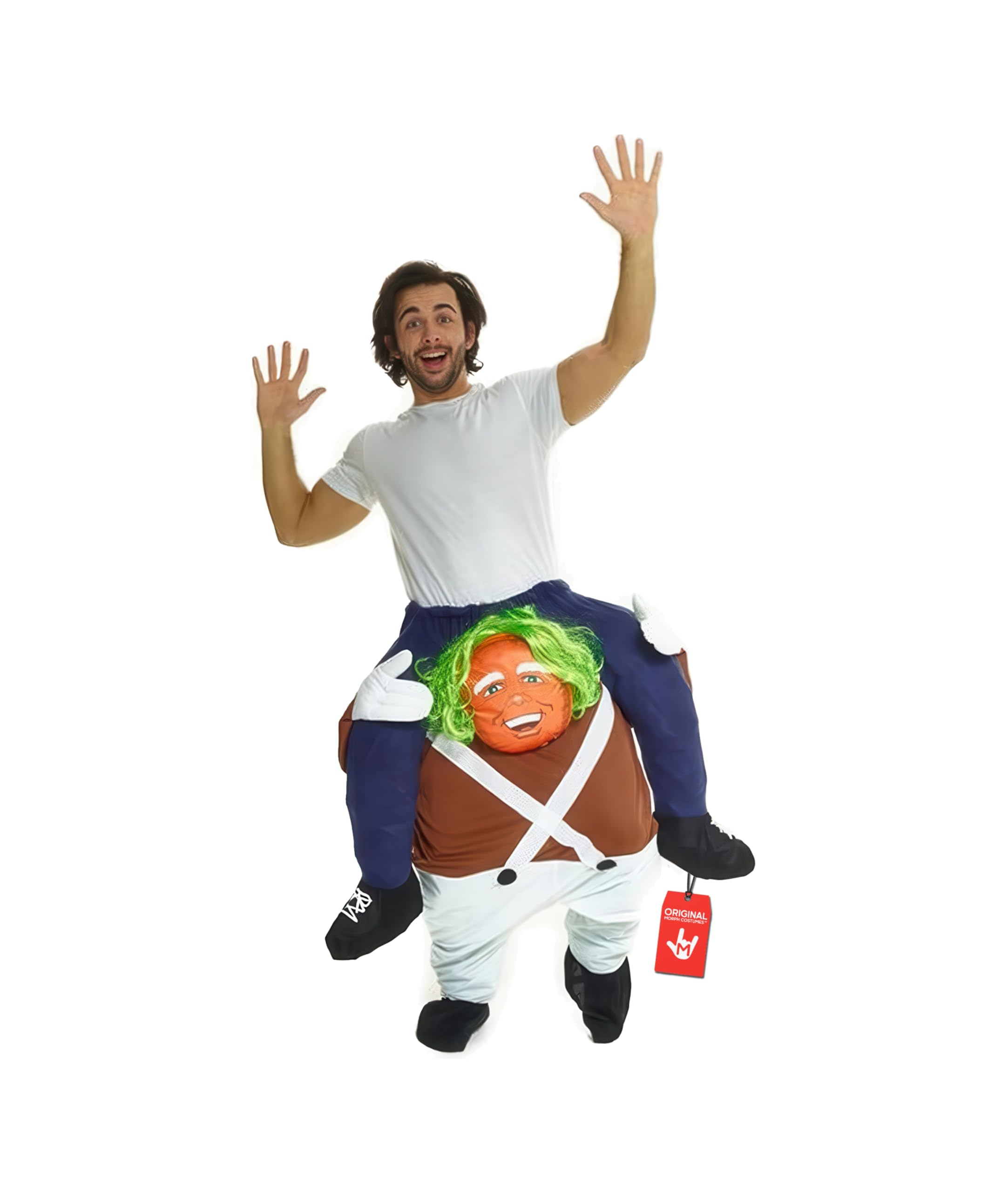 Morph Costumes Piggyback Chocolate Factory Worker Costume Ride on Halloween Costumes