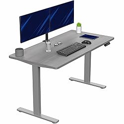 VIVO Electric 55 x 28 in Standing Desk, Memory