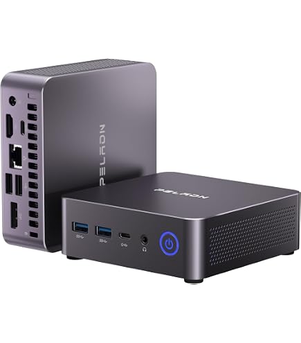 Amazon.com: PELADN Mini PC, Ryzen 7 7735U (8C/16T, up to 4.75Ghz