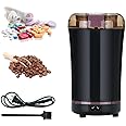 Multifunctional Electric Pill Crusher Grinder- Grind The Medicine and Vitamin or Coffee Beans Tablets of Different Sizes into Fine Powder-Grinder for Feeding Tubes, Children or Pets (Black)