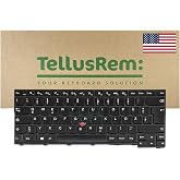 TellusRem Replacement US Non-Backlit Keyboard for Lenovo ThinkPad T431 T431s E431 T440 T440p T440s E440 L440 T450 T450s T460 L450 T440e &ndash; US English QWERTY, Refurbished Grade A